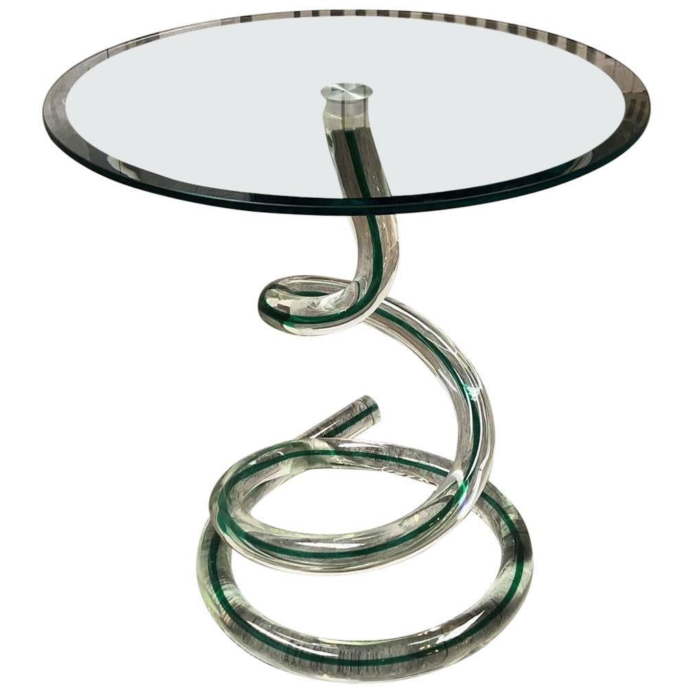 Roche Bobois Murano Glass Ghibli Side Table