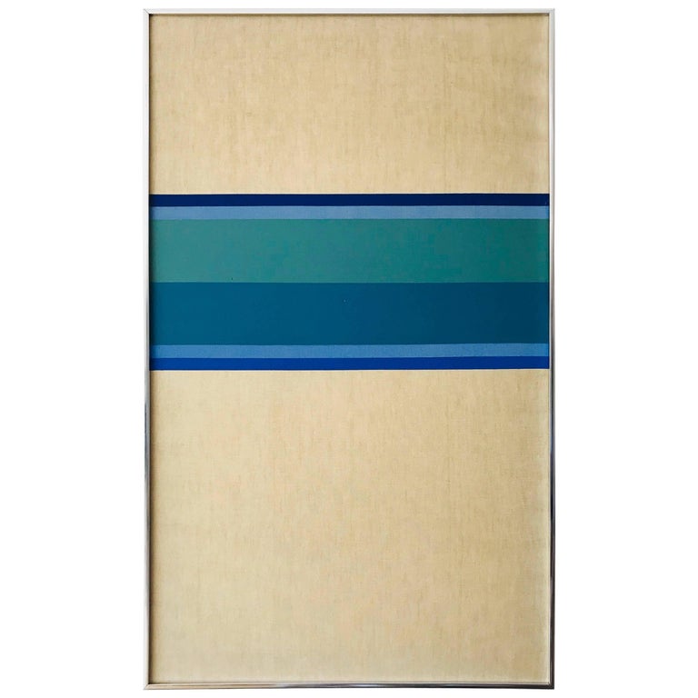 Hard Edge Painting 1975 For Sale At 1stdibs