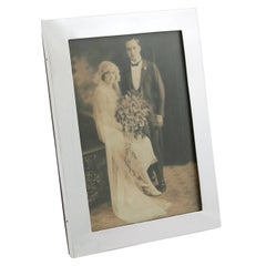 1911 Antique George V Sterling Silver Photograph Frame