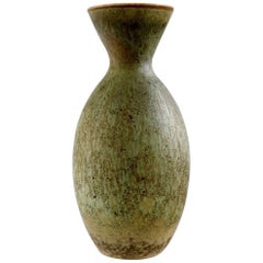 Carl Harry Stålhane, Rörstrand Stoneware Vase, Egg Shell Glaze
