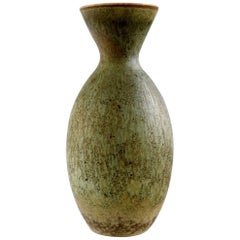 Carl Harry Stålhane, Rörstrand Stoneware Vase, Egg Shell Glaze