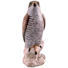 B&G Bing & Grondahl Large Falcon, Figure in Porcelain, Number 1892