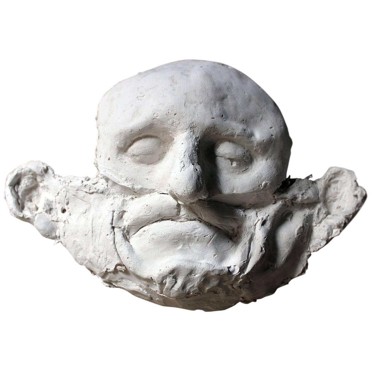 Beth Carter, ‘Wide Face Sad Face Mask’, Jesmonite and Plaster, Unique For Sale