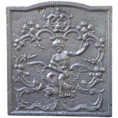 18th Century French 'Zeus and Leda' Fireback