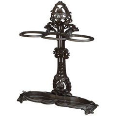 Exceptional Art Nouveau Umbrella Stand by A. Kenrick & Sons