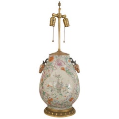 Asian Chinese Style 19th Century Table Lamp