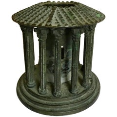 Modèle en bronze du temple de Vesta:: Rome:: pour le Grand Tour