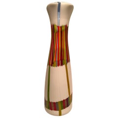 ANSOLO FUGA for Avem Murano Glass Multi-Color Vase, circa 1950