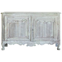 Antique Sideboard in Soft Green Finish