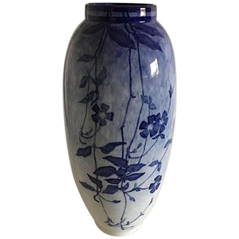 Royal Copenhagen Unique Vase by Richard Boecher from April 1912 #10957 For Sale