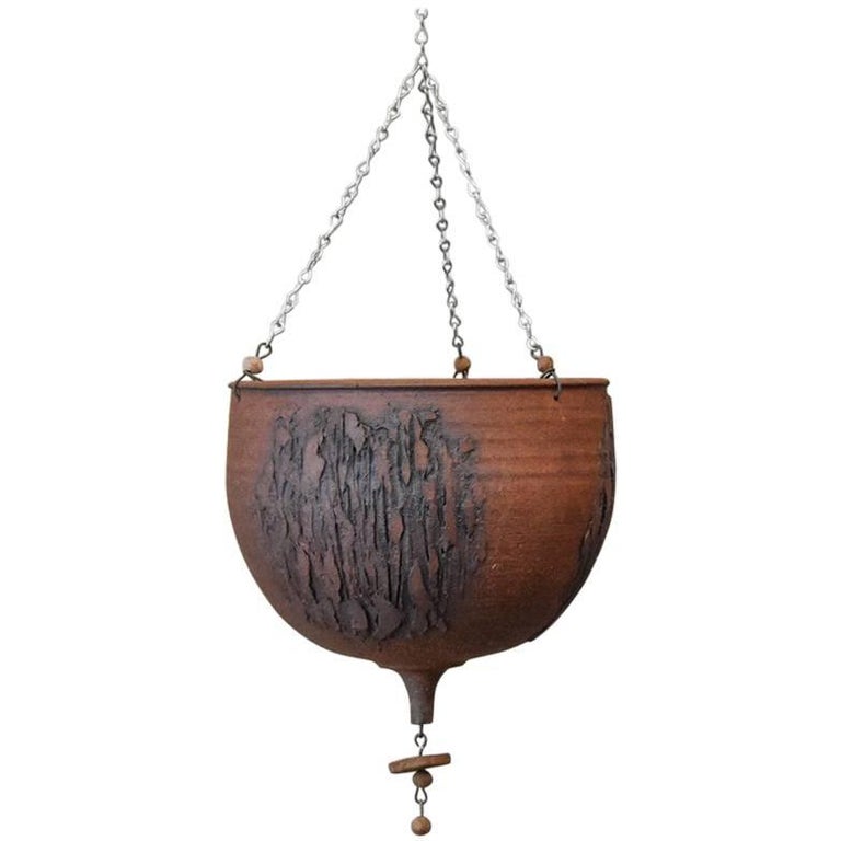 Ceramic Hanging Planter For Sale at 1stDibs
