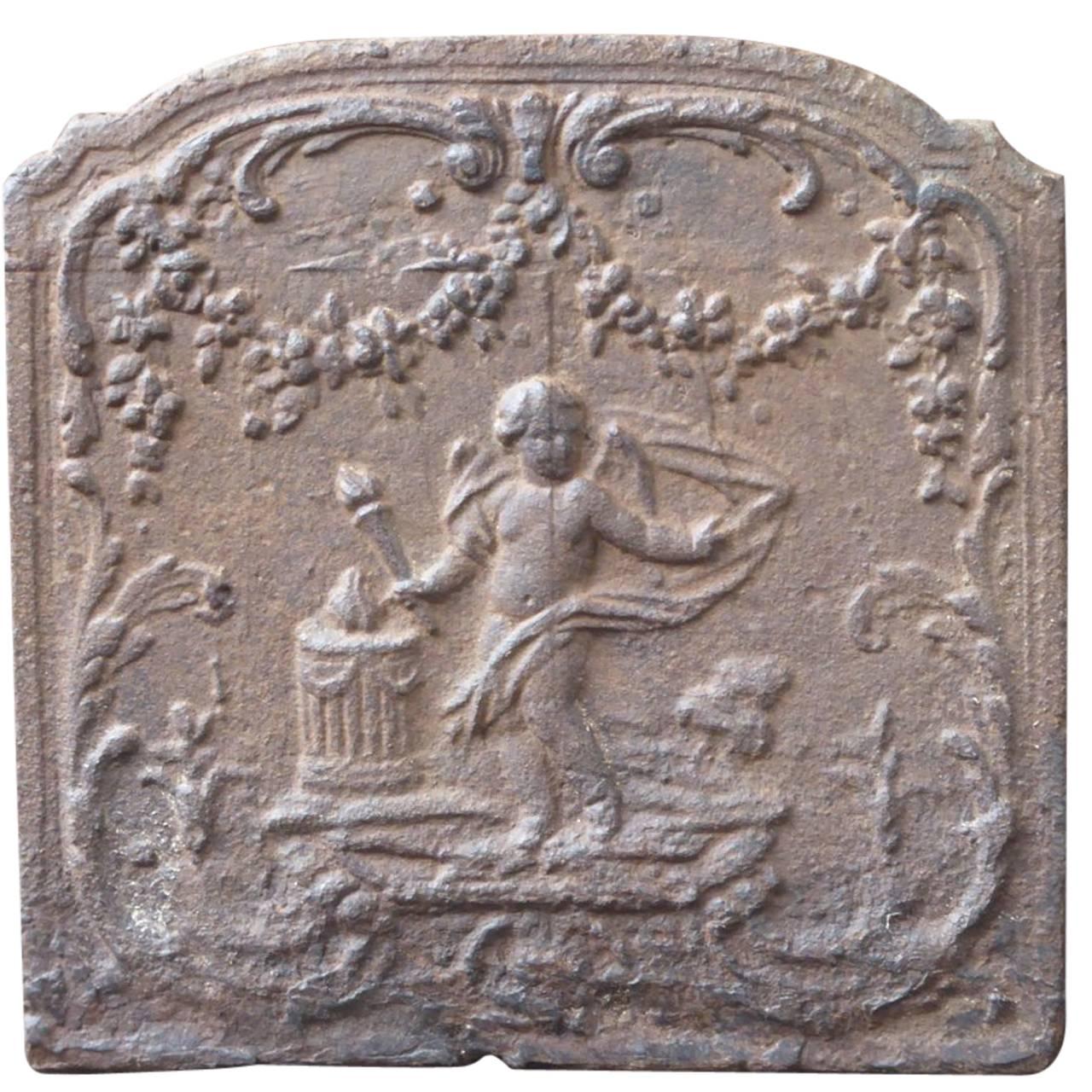 18th Century French 'Allegory of Love' Fireback