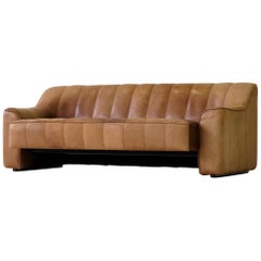 Three-Seat DS 44 Sofa by De Sede Neck Leather Extendable Seat