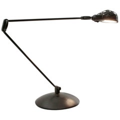 Vintage Igloo Black Metal Table Lamp by Tommaso Cimini for Lumina, 1980s