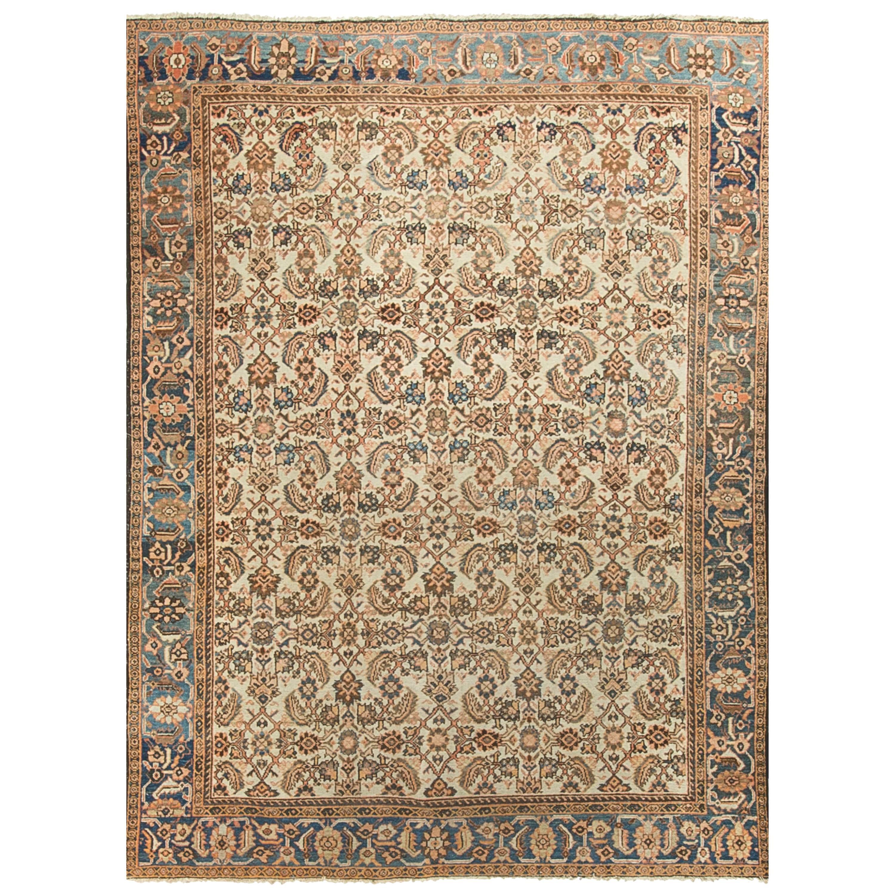 Vintage Persian Sultanabad Rug For Sale