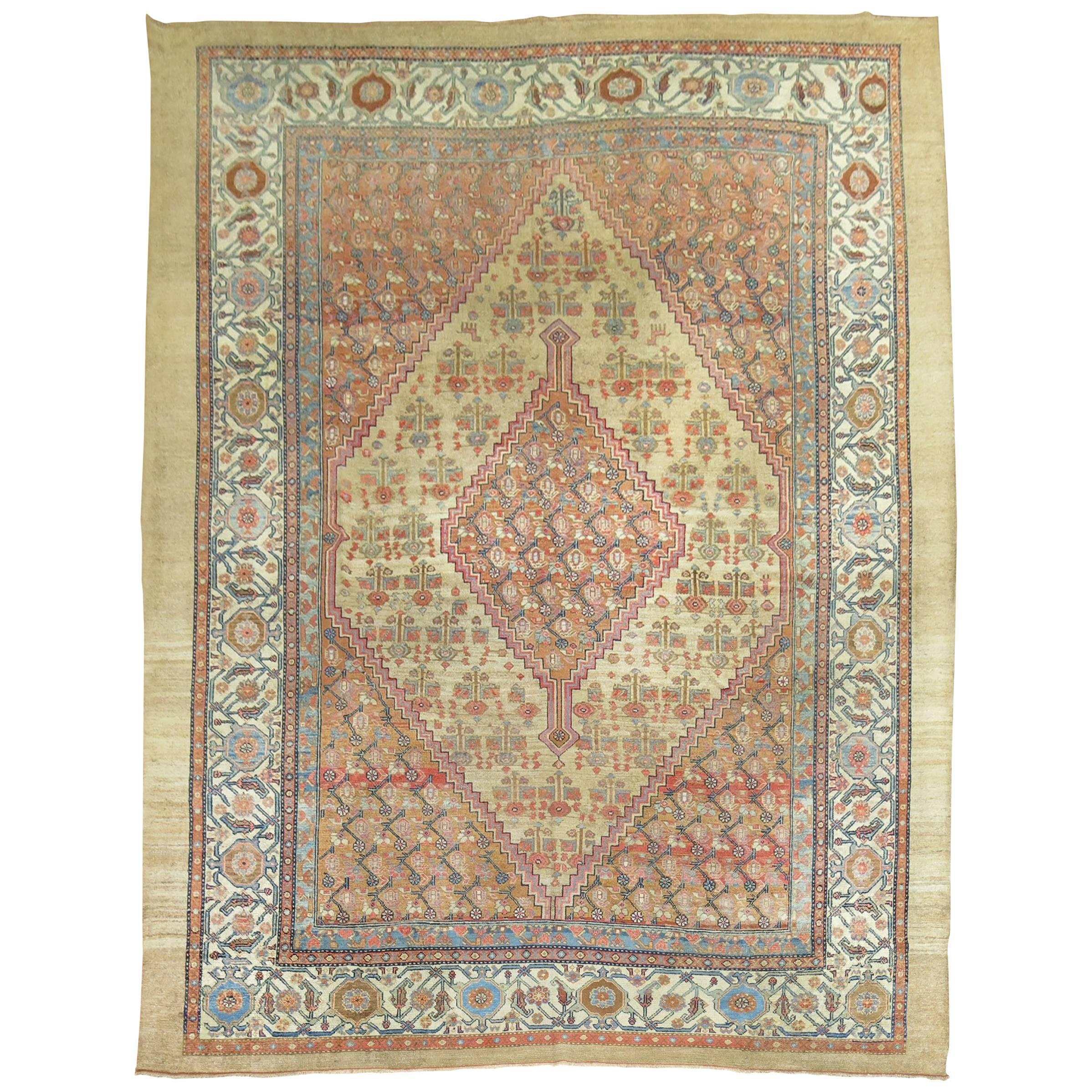Camel Field Serab Room Size Rug For Sale