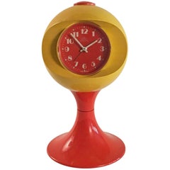 Retro Meistea Blessing Pedestal Clock West Germany, circa 1968