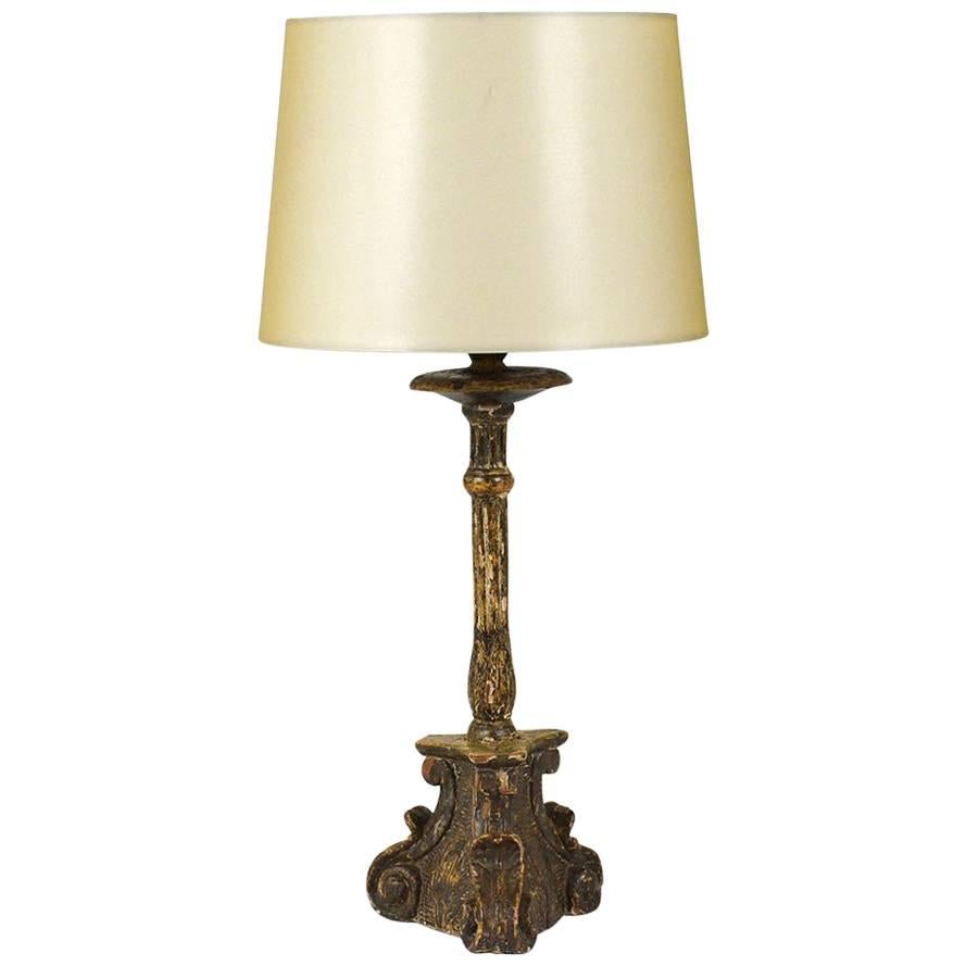 Mid-19th Century Italian Baroque Style Table Lamp