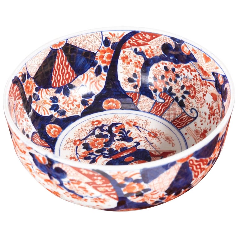 Antique Japanese Imari Bowl at 1stDibs