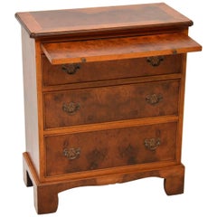 Antique Burr Walnut Bachelors Chest of Drawers