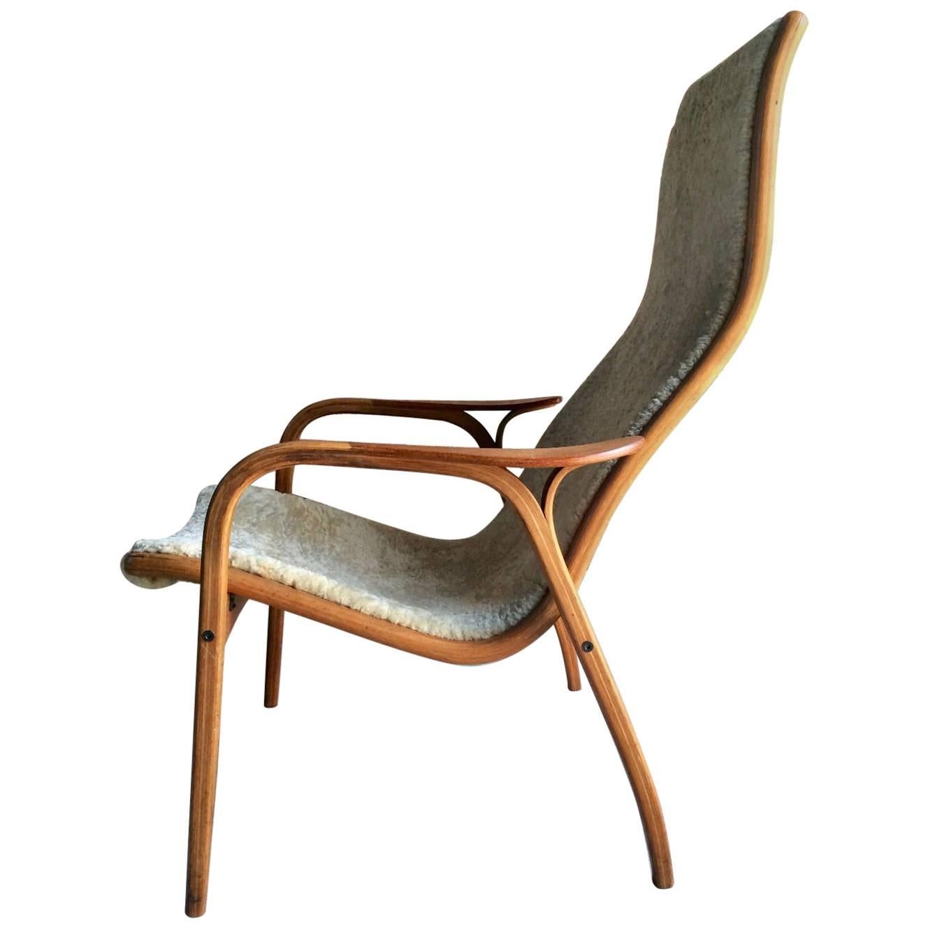 Midcentury 'Lamino' Lounge Chair by Yngve Ekstrom by Swedese, Sweden, 1960s
