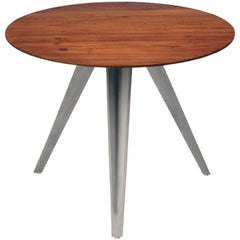 AKMD Collection Mango Wood and Metal Dart Table