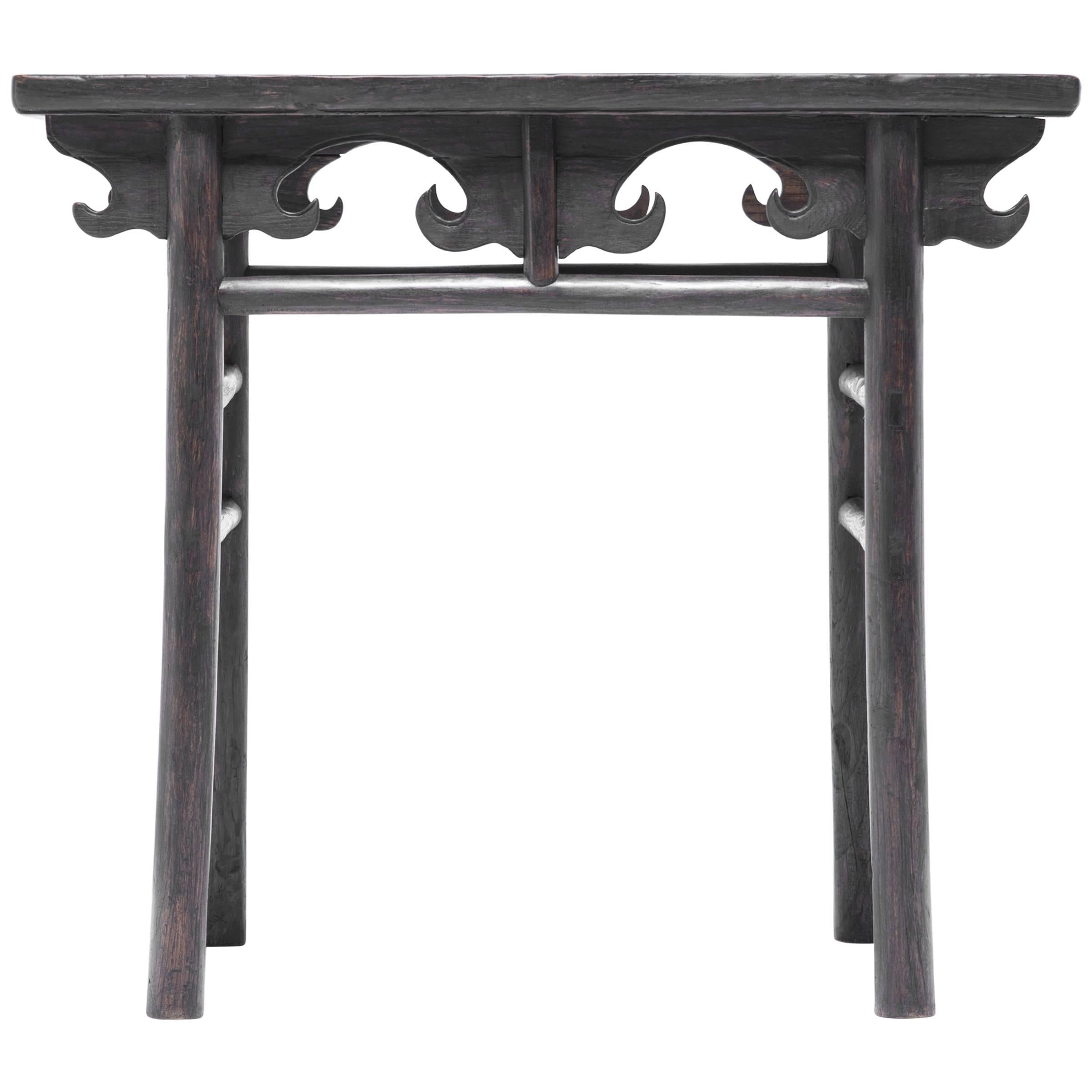 19th Century Chinese Round Leg Wine Table