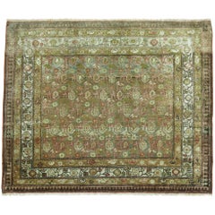 Antique Persian Malayer Rug Mat