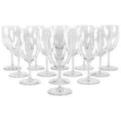 Retro Baccarat Crystal Wine Water Glassware Set