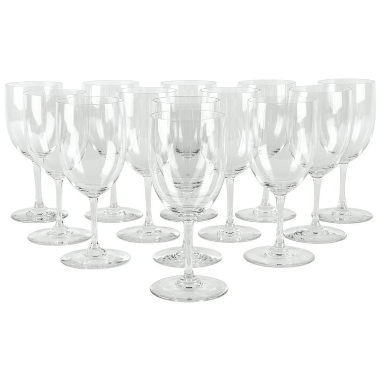 Baccarat crystal glassware set