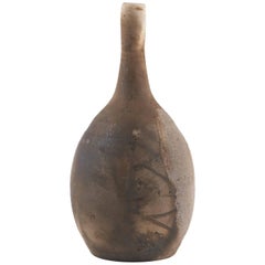 Ryan McDonald Ceramic Fire-Smoked Pottery Tall Vase #1