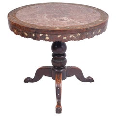 Used 19th Century Chinese Hardwood Centre Table