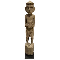 Andrianna Shamaris Hand-Carved Teak Wood Statue