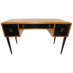 Early 1950s Paul Frankl Desk Vanity for John Stuart Johnson Furniture