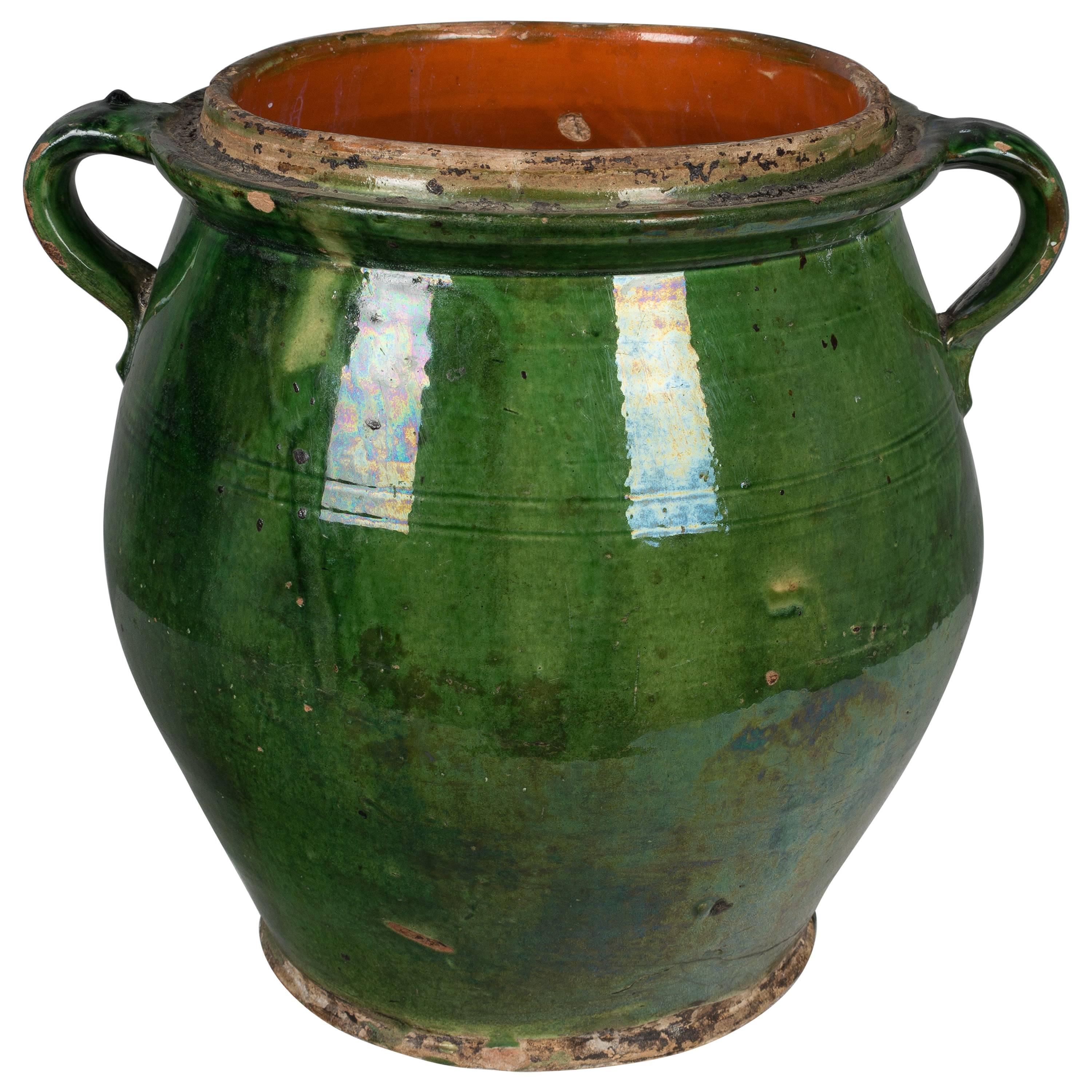 19th Century French Terracotta Pot