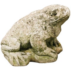 Cement Toad from France, circa 1950s