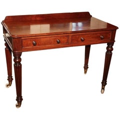 Victorian Mahogany Writing Table