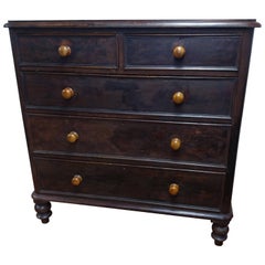 Antique Painted French Chest of Drawers