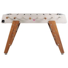 RS3 Wood Football Table in Stainless Steel by RS Barcelona
