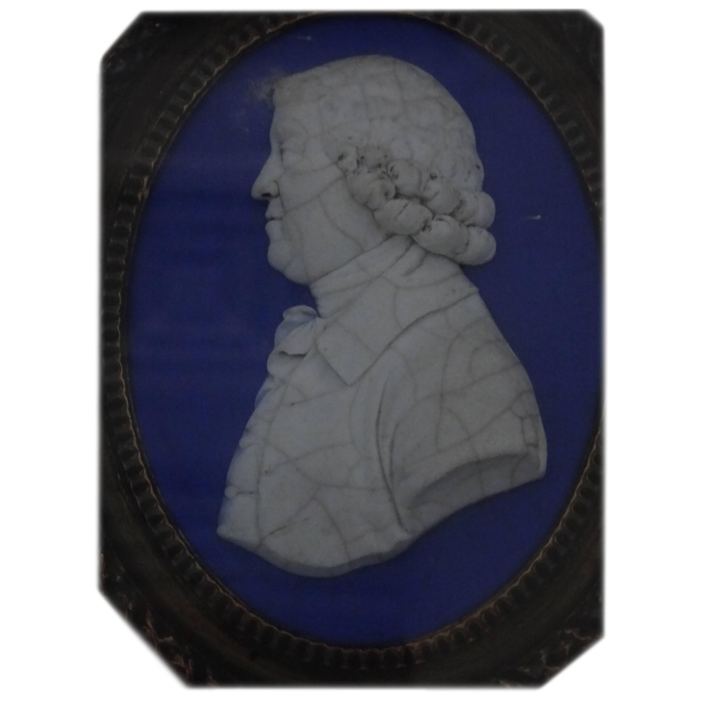 Hackwood Portrait Medallion Josiah Wedgwood For Sale