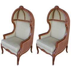 Vintage Pair of Canape Chairs