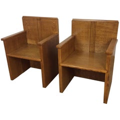 Art Deco Chairs from the Seafarers Mission Southampton