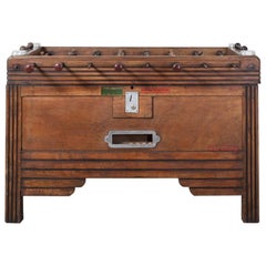 Rare French Mid-20th Century Table Football Game, Foosball