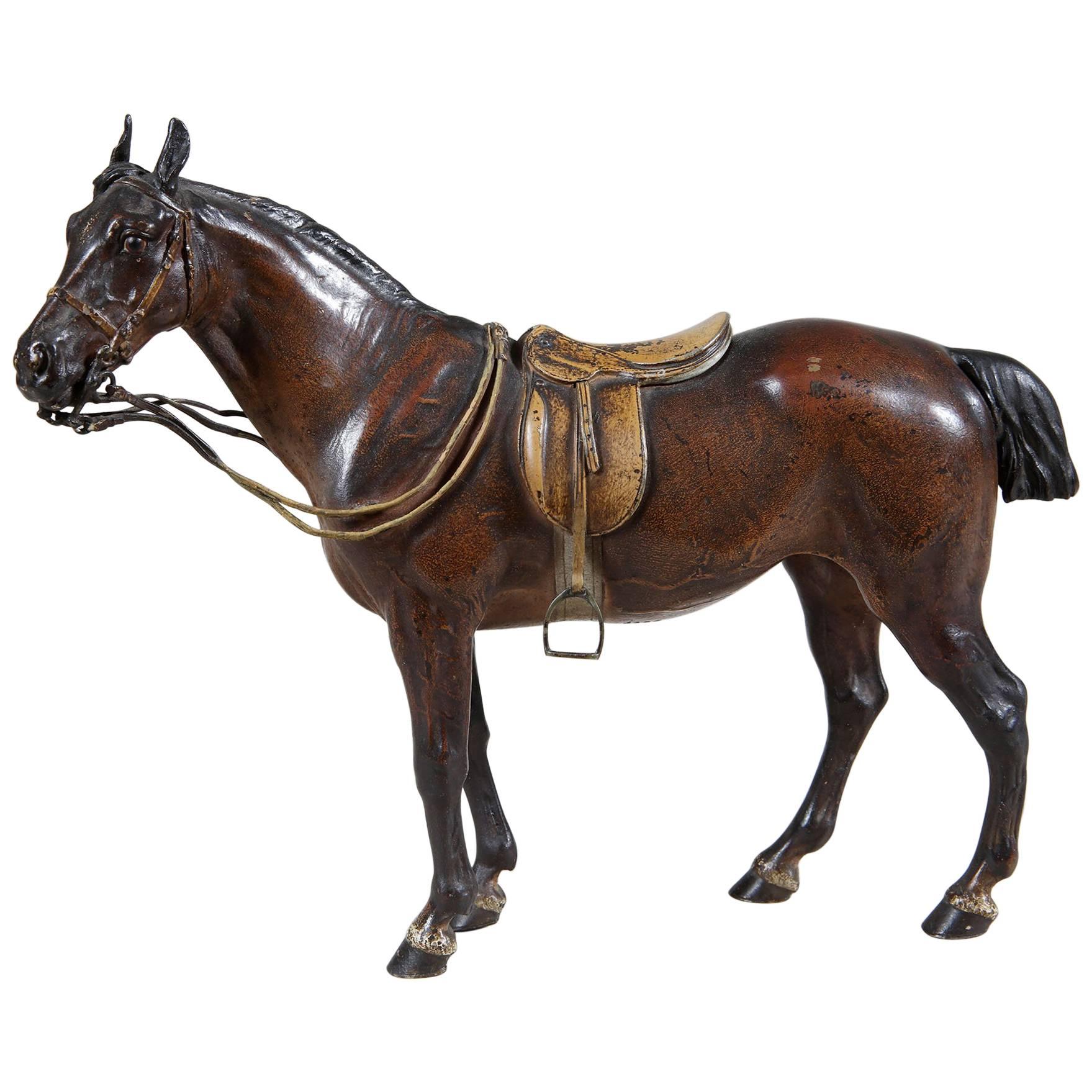 Austrian Cold Painted Bronze Horse by Bergman