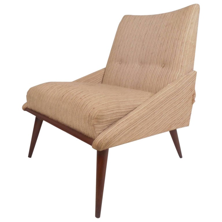 Funky MidCentury Modern Lounge Chair For Sale at 1stDibs funky