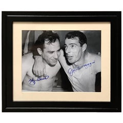 Autographed Photo of Yogi Berra & Joe DiMaggio