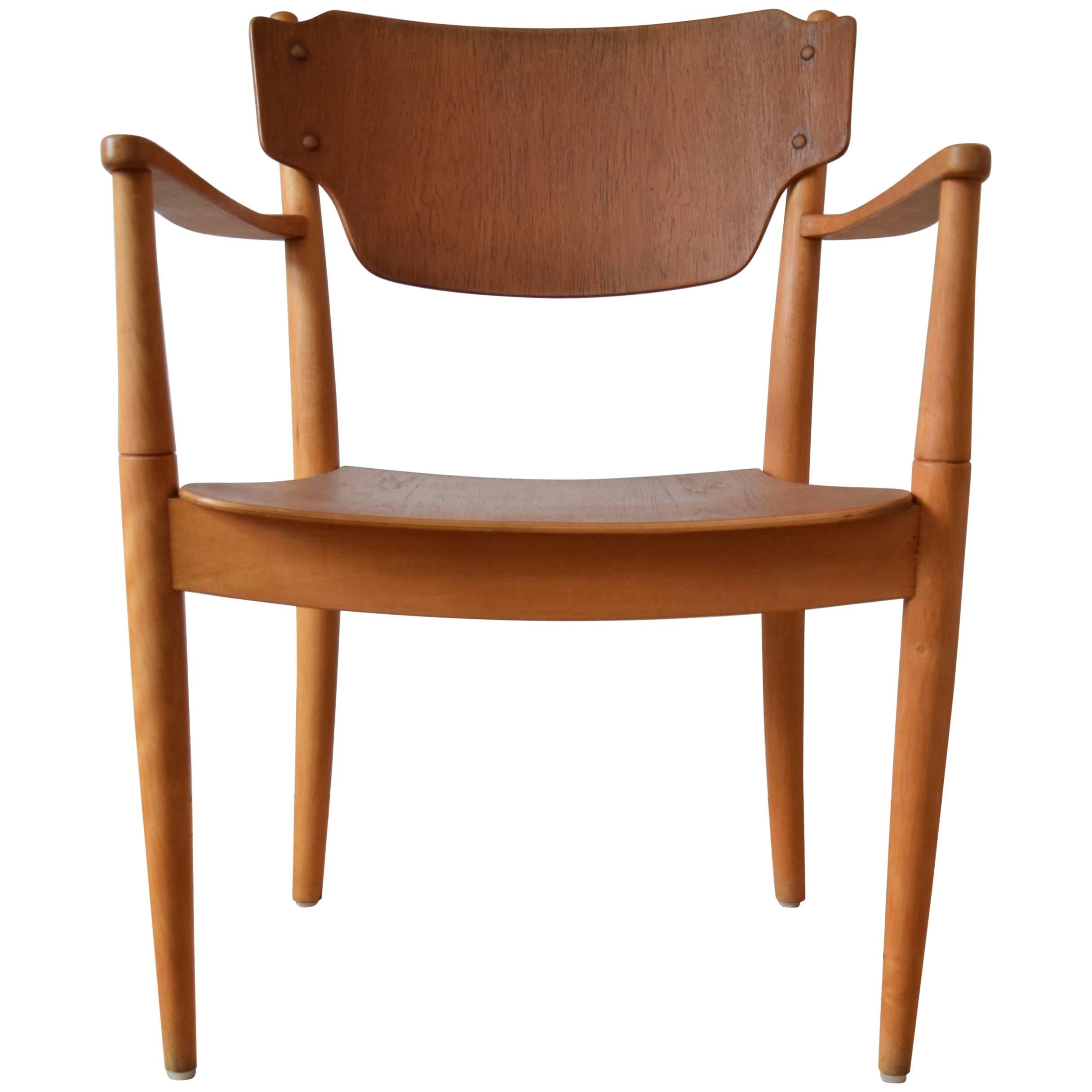 Danish 'Portex' Armchair, Peter Hvidt & Orla Mølgaard, 1944 For Sale