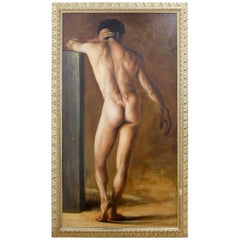 Large Academic Male Nude by Gunnar Ahmer, 2002