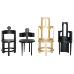 Chaises sculpturales:: Chambres