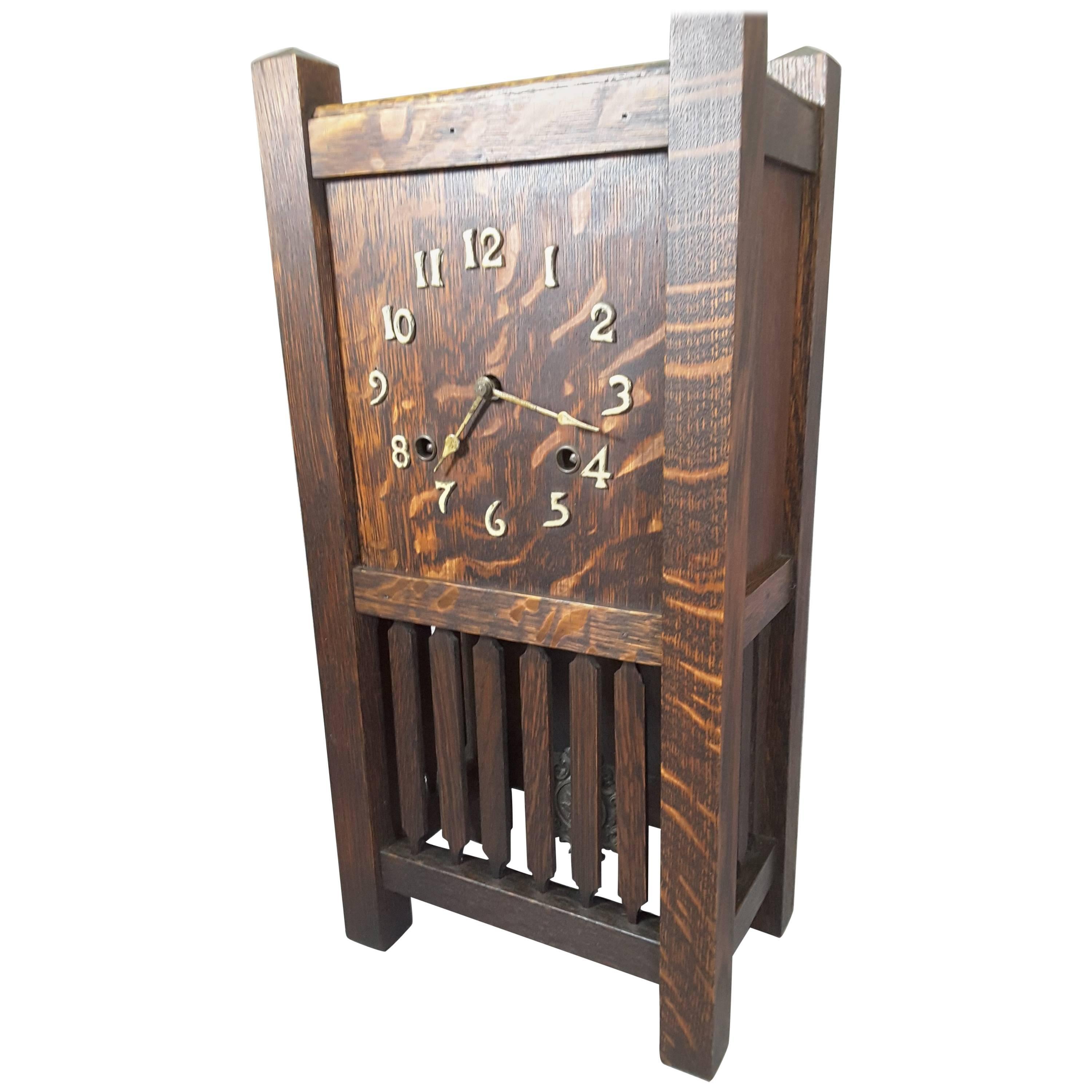 Arthur Pequegnat Mantle Clock, Tokio Model, Mission Style, Circa 1910 at  1stDibs | arthur pequegnat clock, mission style mantel clock plans,  pequegnat clocks for sale